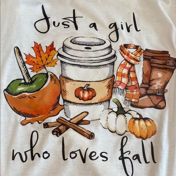 Fall Themed Graphic T-Shirt - Picture 2 of 5